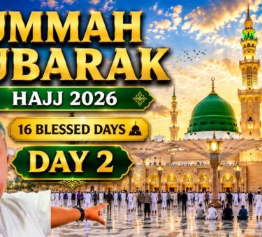 Jumu'ah prayer at Masjid an-Nabawi during Hajj 2026 in Madinah, Saudi Arabia