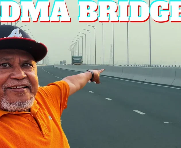 Padma Bridge across the Padma River in Bangladesh