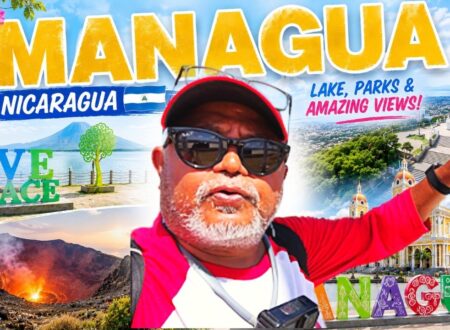 Lake Managua waterfront with panoramic views during my final day exploring Managua, Nicaragua