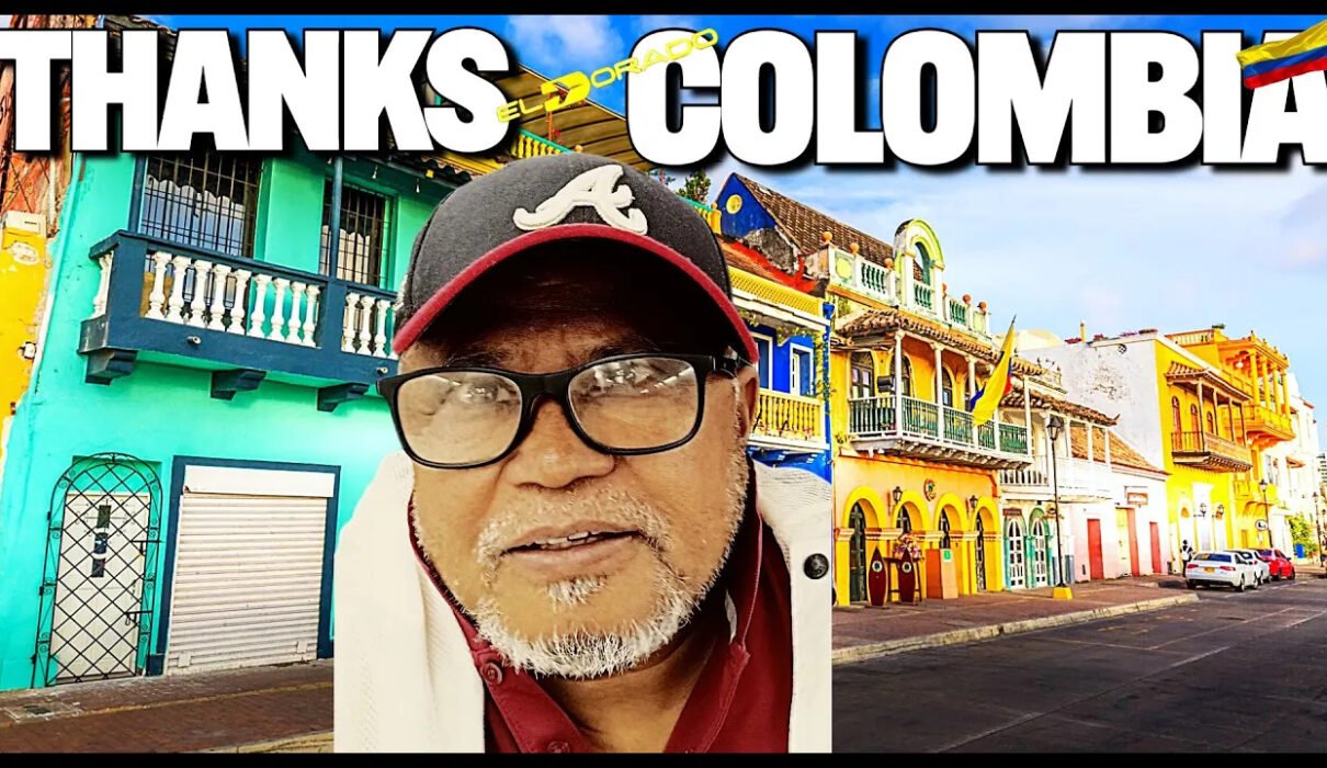 Traveler exploring the colorful streets and landscapes of Colombia during a seven-day adventure