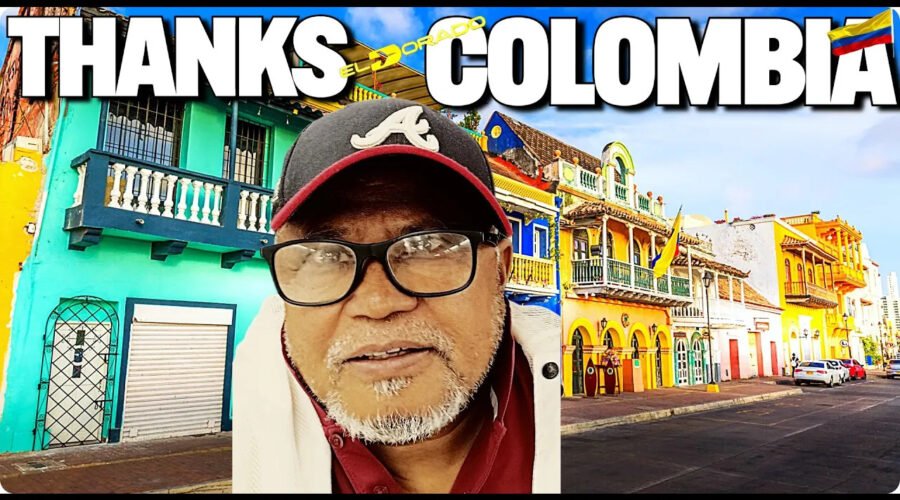 Traveler exploring the colorful streets and landscapes of Colombia during a seven-day adventure