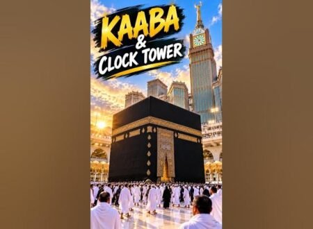 Sitting peacefully in front of the Kaaba at Masjid al-Haram in Makkah during Hajj 2026