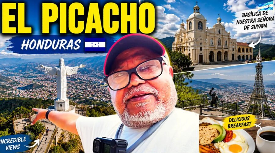 Cristo del Picacho giant Jesus statue overlooking Tegucigalpa Honduras